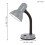 EGLO EGLO Basic 1 table light, Silver Steel and plastic desk lamp, E27 socket 6