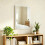 Homcom HOMCOM Wall-Mounted Bathroom Mirror, Decorative Rectangular, White 6
