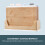 Cooks Professional Index Chopping Board Set | 4-Piece Bamboo | Durable and Easy 6