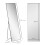 Homcom HOMCOM Full Length Mirror, Standing or Wall-Mounted Dressing Mirror, Black 3