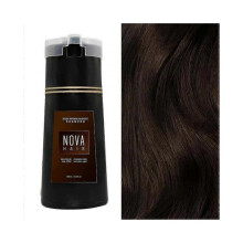 (Dark brown)Nova Hair Dye Shampoo, Nova Hair Instant Dye Shampoo, Nova Hair Dye Shampoo,Nova Hair Instant Dye Shampoo for Men & Women