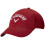 (One Size, Red) Callaway Golf Mens 2026 Tour Logo Adjustable Baseball Cap 2