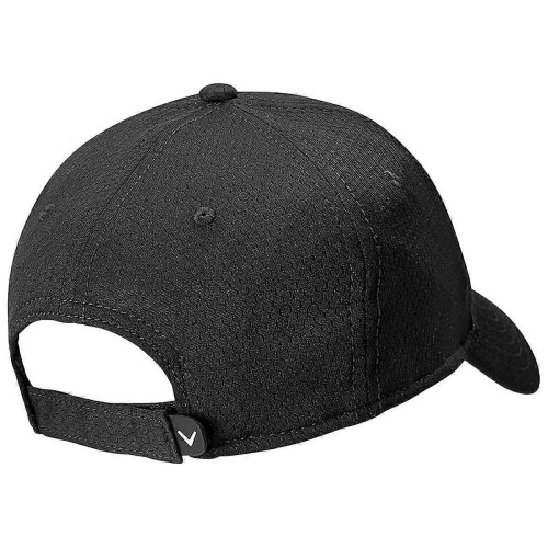 (One Size, Black) Callaway Golf Mens 2026 Tour Logo Adjustable Baseball Cap 2
