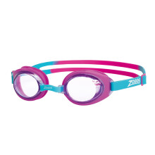 Zoggs Little Ripper Pink Turquoise Clear