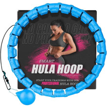 Active 100 Fitness Hula Hoops, Smart Weighted Hula Hoop for Adults, Adjustable I