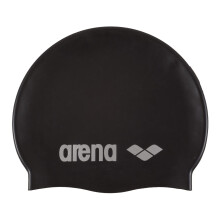 Arena Unisex SWIM CLASSIC SILICONE CAP SENIOR - BLACK/SILVER, Copper Cabana