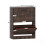 Vida Designs (Dark Wood) 2 Drawer Shoe Cabinet Pull Out Hallway Storage 9