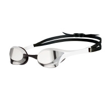 ARENA Cobra Ultra Swipe Mirror Unisex Adult Racing Swimming Goggles, Swimming Pool Goggles with Curved Mirror Lenses, Anti-Fog, UV Protection