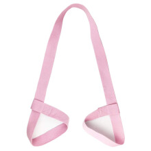 Riarbronee Yoga Mat Carrying Strap Sling，Adjustable Loops for all Mat Sizes（Mat not included） (Pink)