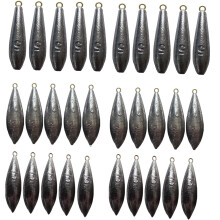 Fishing Weights Pack Of 10 Mackerel Feather Cod Bass Boat Fishing 5oz / 4oz / 3oz (5oz - 10pcs)
