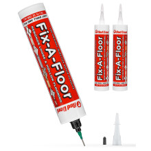 Fix A Floor Extra Strength Floor Tile Adhesive & Micro Precision Kit – 3-Pack Vinyl Floor Adhesive for Hollow Spots, Laminate, Creaking Wood & More