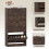 Vida Designs (Dark Wood) 3 Drawer Shoe Cabinet Pull Out Hallway Storage 4