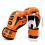 Kids Boxing Gloves, Junior Training Mitts, 6oz, Orange, 3-12 Years 2