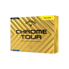 Callaway Golf Chrome Tour Golf Ball, Yellow