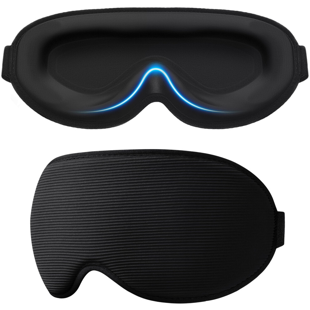 Gritin 100% Blackout Sleep Mask For Women & Men-Zero Eye Pressure Eye