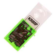 Korda Krimps 0.7mm, Double Barreled, Perfect for Stiff Materials Like Boom, Use with Krimp Tool, Three Versions Available
