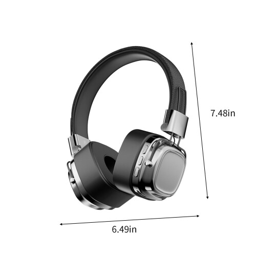 Bluetooth Wireless Headset Retro Style Subwoofer 2