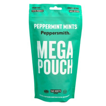 Peppermint Mints - Sugar Free 100% Plant Based Xylitol - Fresh Breath - Benefits Oral Health, Reduce Plaque, Kills Bacteria - Aspartame Free - Mega P
