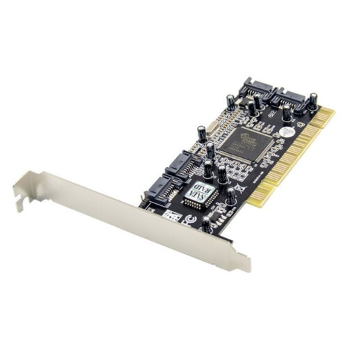 PCI to  Conversion Card with 4-Port SiI3114 Controller for  Control 1