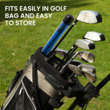 FINGER TEN Golf Alignment Sticks Collapsible Training Rods, 2/3 Pack (2 Pack in Blue)