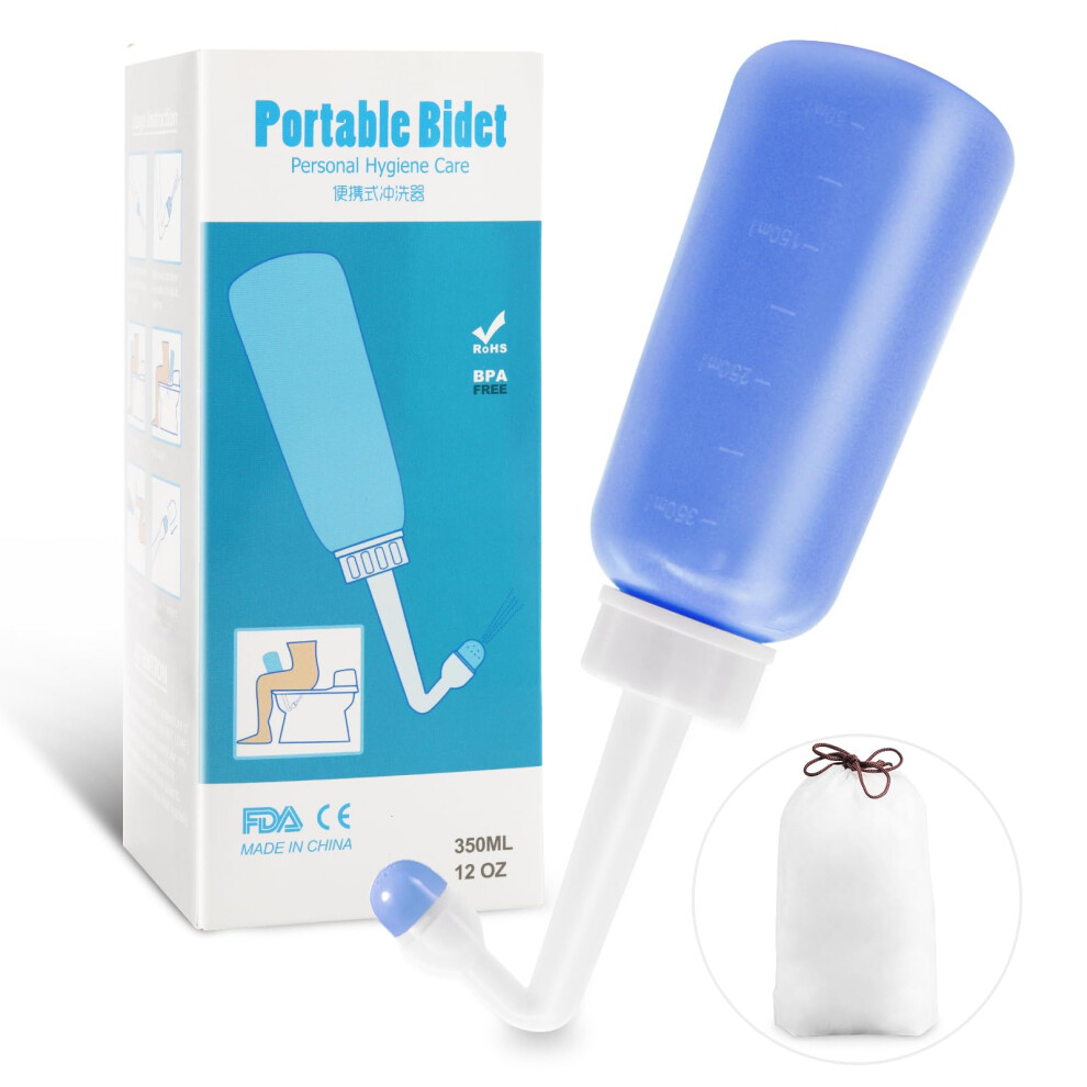 Showvigor 350Ml Perineal Bottle Postpartum Essentials Upside Down Peri Bottle For Perineal Recovery(Purple)