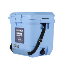 Coleman PRO Heavy-Duty Insulated Hard Cooler with shoulder strap | 24 L capacity | Keeps Ice for 3 Days | Full foam insulation | Large Durable Portab