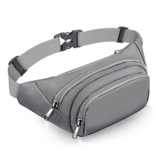 Large Fanny Pack for Women Men - Syican Waist bag with 3-Zipper Pockets