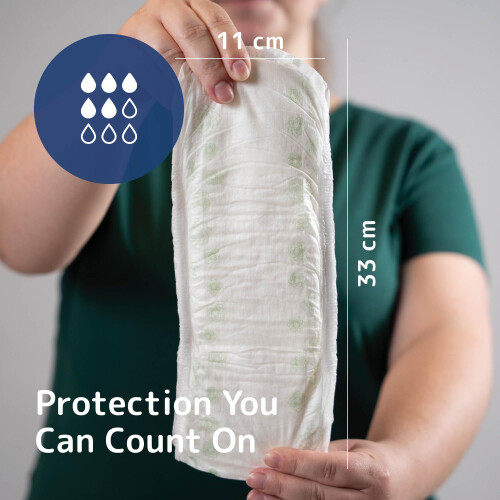 ABENA Light Extra Plus 3A, Pack of 10, 650ml, Maxi Pads for 1