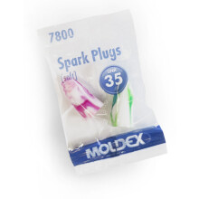 Moldex SparkPlugs Extra-Soft Extra Light Foam Earplug, 50 Pairs