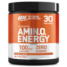 Optimum Nutrition Amino Energy Pre Workout Powder, Energy Drink with Amino Acids, BCAA and L-Glutamine, Food Supplement with Vitamin C and Caffeine,
