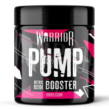 Warrior Pump Pre Workout Powder 225g – Non Stim & Caffeine Free Preworkout Nitric Oxide Supplement – Contains Citrulline Malate, Glycerol, Cyclic