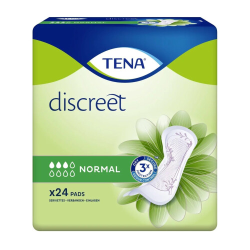 Tena Tena Lady Normal Pads, Pack of 24