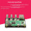 RPi0-3U1ETH for Raspberry Pi Zero Expansion Board 100Mbps Ethernet Port Expansion Board with 3XUSB 2.0  Riser Card 6
