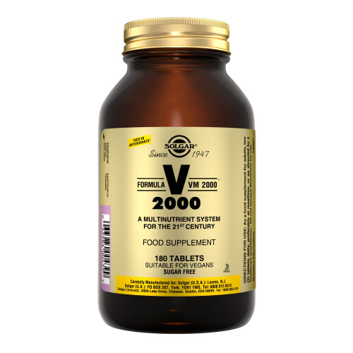 Solgar Solgar Formula VM-2000 Tablets - 180 tablets - Multivitamin and Mineral Formula