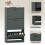 Vida Designs (Jasper Green) 3 Drawer Shoe Cabinet Pull Out Hallway Storage 4