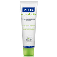 Vitis Orthodontic Toothpaste 100ml - Fluoride Toothpaste for Braces, Gum Protect