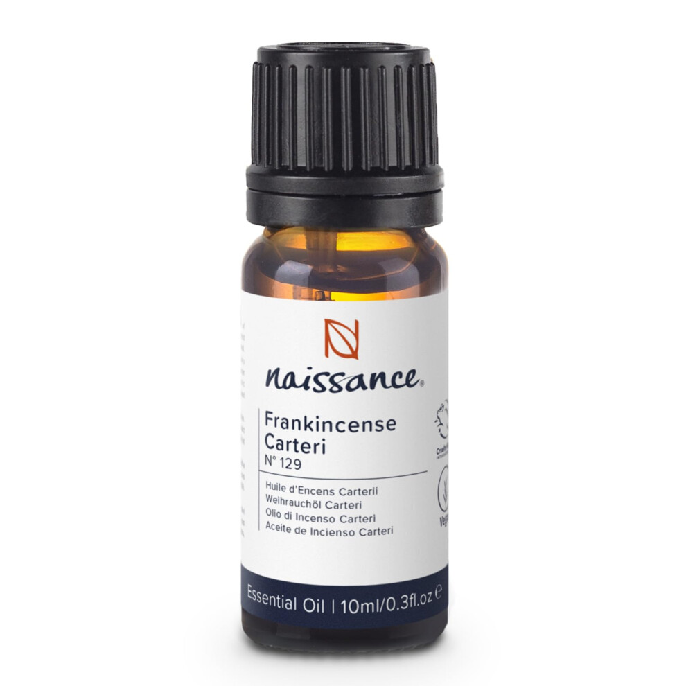 Naissance African Frankincense Essential Oil (No. 129) - 10Ml - 100% Pure, Natural, Cruelty Free And Undiluted - Use In Aromatherapy. Massage Blends