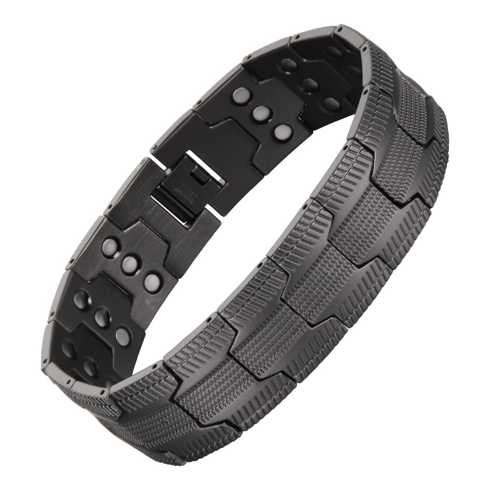 Magenergy 99.9% Copper Magnetic Bracelet For Men, 3X Magnetic
