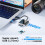 Type A Card Reader USB 3.2 Gen2 10Gbps, 2-in-1 USB-C & USB-A CF Express Type A Adapter, Not for XQD 4