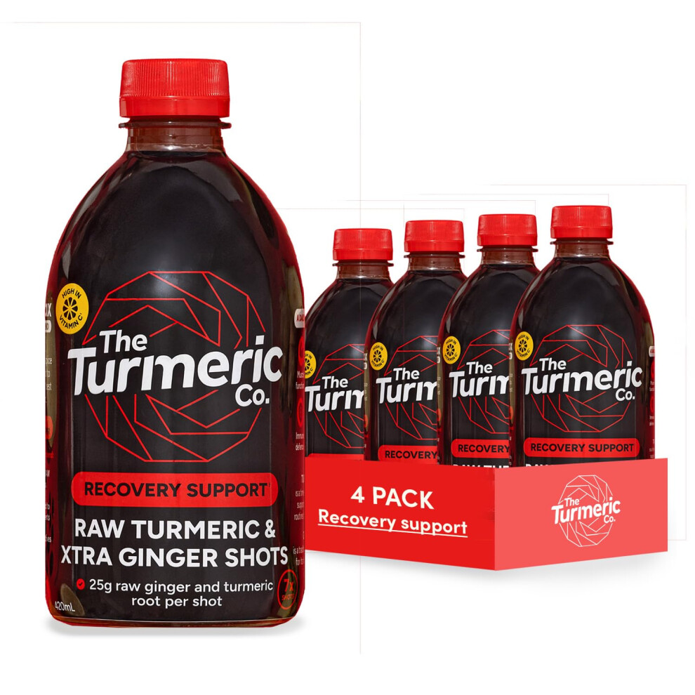 Photos - Vitamins & Minerals The Turmeric Co. Extra Strong Ginger & Turmeric Shots | 28 Shots |