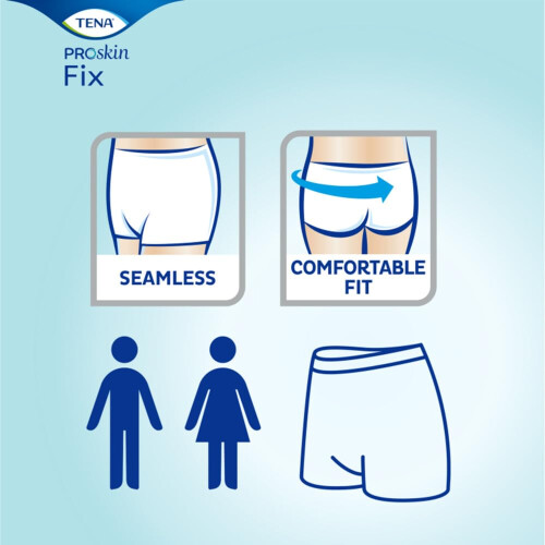 Tena Tena Double Extra Large Fix Reusable Stretch Pants - Pack of 5 2