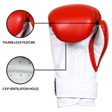 Kids Boxing Gloves for Martial Arts Sparring Junior Mitts Heavy Duty Leather MMA Training Punch Bag Gloves Striking Muay Thai Kick Boxing Boys and Gir
