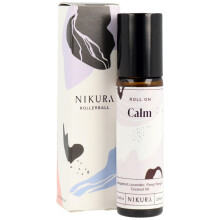 Nikura Calm Roll On Essential Oil Blend - 10ml | for Sleep, Relaxing, Aromatherapy | Use on Skin, Temples, Pulse Points, Wrists, Neck