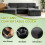 5-Seater U-Shaped Modular Cloud Sofa, Sectional Couch,Grey 5