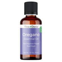 Viva Doria Pure Oregano Essential Oil, Undiluted, Food Grade, 30 mL (1 Fluid Ounce)