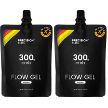 Precision Fuel PF300 Flow Energy Gels - Mild Flavour Running Gels for Endurance Athletes, 300g Carbohydrate, Easy-to-Digest, Perfect for Running & Lo