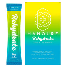 Hanqure Rehydate | Hydration Sachets with Electrolytes for Rehydration & Fast Recovery by Hanqure, Formally Hangcure. Sugar Free, Made in the UK. Con