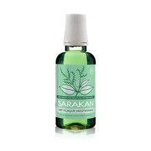 Sarakan Anti-Plaque Mouthwash (300 ml) | Formulated to Reduce Plaque and Tartar | Alcohol Free | Fluoride Free | Vegan (Pack of 1)