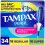 Tampax Pearl Tampons Multipack, Regular/Super Absorbency, with Leakguard Braid, Unscented, 34 Count 1