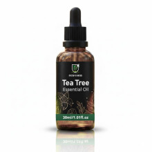 Mystery Of Nature Tea Tree Essential Oil 30ml, 100% Pure Melaleuca Essential Oils for Diffusers for Home, Air Freshener Diffuser Oil with Glass Dropp
